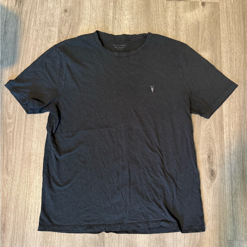 All Saints Black Men's Tee